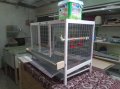 Продавам алуминиеви клетки за кокошки носачкки, снимка 1 - За птици - 33363035