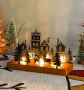 Коледна украса със свещи, снимка 3
