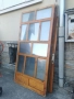 Продавам три броя дървени врати със стъкла , снимка 5