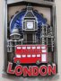 Автентичен 3D магнит от Лондон, Великобритания-, снимка 4