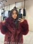 Червено Дамско Палто , снимка 4