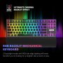 Клавиатура Геймърска USB Marvo KG946 Черна Rainbow Подсветка Anti-Ghosting  , снимка 4