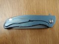 Сгъваем нож Green Thorn F95 HATI дръжка титан карбон острие D2, снимка 6