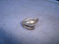 СТАР СРЕБЪРЕН ПРЪСТЕН СКЪПОЦЕНЕН АРТ ДЕКО СТИЛ СРЕБРО925 с ЦИРКОНЧЕТА 27532, снимка 10