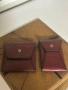 Винтидж комплект кожа - портмоне и калъф за ключове , снимка 2