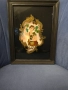 Картина найвизъм  върху стъкло дървена рамка , снимка 2