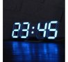 Настолен 3D LED часовник 3638L, календар, термометър, 0°C до 50°C, снимка 1
