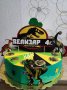 Картонена торта Динозаври , снимка 1 - Други - 43338014