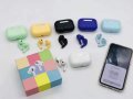 Безжични слушалки Macaron IPOD TWS Bluetooth 5.0 с тъч контрол и 3D звук, снимка 1 - Слушалки, hands-free - 42932386