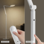 HONEYWELL Подова LED лампа с димер и дистанционно управление, бяла, снимка 4