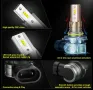 Sycreek комплект LED крушки за фарове HB3 9005, 2 броя, 16000LM, 6500K студено бяло, снимка 4