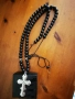 мъжки Гердан с Кръст. мъже - Комплект колие от естествен оникс - , снимка 5