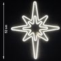Светеща коледна LED звезда, снимка 1 - Декорация за дома - 42951632