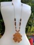 Ръчно изработен дълъг гердан, снимка 3