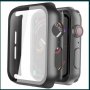 Кейс + Стъклен протектор за Apple Watch 8 / 7 45 41 / SE 44 40 6/5 360, снимка 5