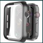 Кейс + Стъклен протектор за Apple Watch 8 / 7 45 41 / SE 44 40 6/5 360, снимка 5