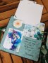 Ръчно изработени албуми 21х21 см. Само по поръчка, персонално надписани и декорирани. , снимка 6