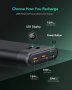 Charmast Power Bank 30000mAh, 20W Power Delivery QC 3.0 USB C Battery Pack Quick Charge Portable , снимка 4