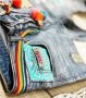 РАЗПРОДАЖБА!!!Дънки "Jean's Star" с шарени помпони.ТОТАЛЕН ХИТ!!Made in Italy!, снимка 3