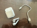слушалки Apple AirPods 2nd gen (EMC 3185) with Protective Case цена 30 лв 2 бр използвани слушалки, , снимка 1