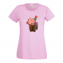 Дамска тениска Flower Pig майнкрафт Minecraft,Игра,Забавление,подарък,Изненада,Рожден Ден., снимка 13