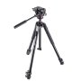 Manfrotto 190X3 Three Section Tripod with MHXPRO-2W Fluid Video Head, снимка 1