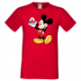 Мъжка тениска Mickey Mouse Renault Подарък,Изненада,Рожден ден, снимка 1 - Тениски - 36577505