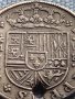 Сребърна монета 2 реала 1717г. Филип пети Мадрид Испания 13613, снимка 5