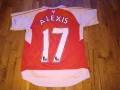 Арсенал маркова футболна тениска №17 Алексис размер Л юноши 152см , снимка 6