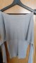 Сребриста блуза, снимка 1 - Блузи с дълъг ръкав и пуловери - 27021833