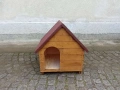 Дървена къща за домашен любимец , колиба за коте куче къщи за домашни любимци кучета котки, снимка 4