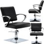Хидравличен въртящ се фризьорски стол Marla за фризьорски салон Z-FJ-83015-FOTEL-BEZPODN, снимка 1 - Фризьорски столове - 43850704
