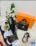 Дамски сандали и чанта Louis Vuitton код 22, снимка 1 - Сандали - 33272328