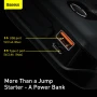 Baseus Jump Starter Power Bank Аварийно Стартерно устройство за автомобили 1000A Преносима батерия, снимка 11