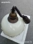 Лампа, лампион, пендел, абажур, идеално запазен, снимка 1 - Лампи за таван - 43792075