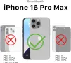 VENA vArmor Калъф за iPhone 16 Pro Max с кобур със щипка за колан, стойка, военен клас, за MagSafe, снимка 2