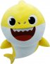 Играчка Baby Shark, Акула, Жълта, Плюшена, 37 см.