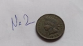 1 цент 1902, 1907, 1943D САЩ - Индианска глава, снимка 4