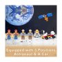 Космическа ракета – Конструктор с астронавти (съвместим с Lego), снимка 5