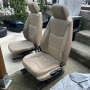 E90/E91 Кожени седалки Бежови / Салон, снимка 2