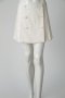 Бяла пола М размер, снимка 1 - Поли - 32815264
