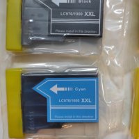 Комплект мастилници мастило тонер касетки Brother LC 970 / 1000, снимка 3 - Принтери, копири, скенери - 38886981