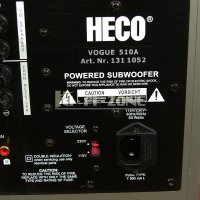  Субуфер Heco vogue 510a /1 , снимка 7 - Тонколони - 40399495