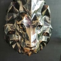 Декорация за стена - лъвска глава , снимка 2 - Пана - 38219696