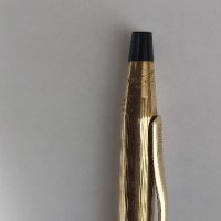 Златна химикалка Кросс Cross, снимка 2 - Антикварни и старинни предмети - 43411855