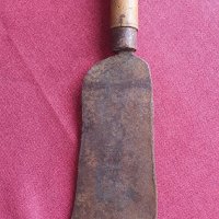 Уникат Автентичен Голям нож 42×13 см.о.Борнео с Кания и Маркировка. , снимка 1 - Антикварни и старинни предмети - 37270143