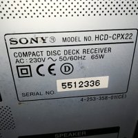 sony hcd-cpx22 s-master cd/tuner/2deck/amplifier, снимка 18 - Ресийвъри, усилватели, смесителни пултове - 28897001