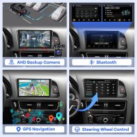 Мултимедия, Двоен дин, за Audi Q5, Андроид, 9", AUDI, 2 Дин, навигация, за Ауди Q5, плеър с Android, снимка 10 - Аксесоари и консумативи - 43157900