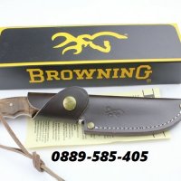 Уникален Ловен / Туристически нож с кожена кания Browning ножове, снимка 6 - Ножове - 27838015