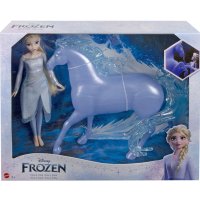 Кукла Disney Princess - Замръзналото кралство: Комплект Елза и Нок HLW58, снимка 1 - Кукли - 43251887